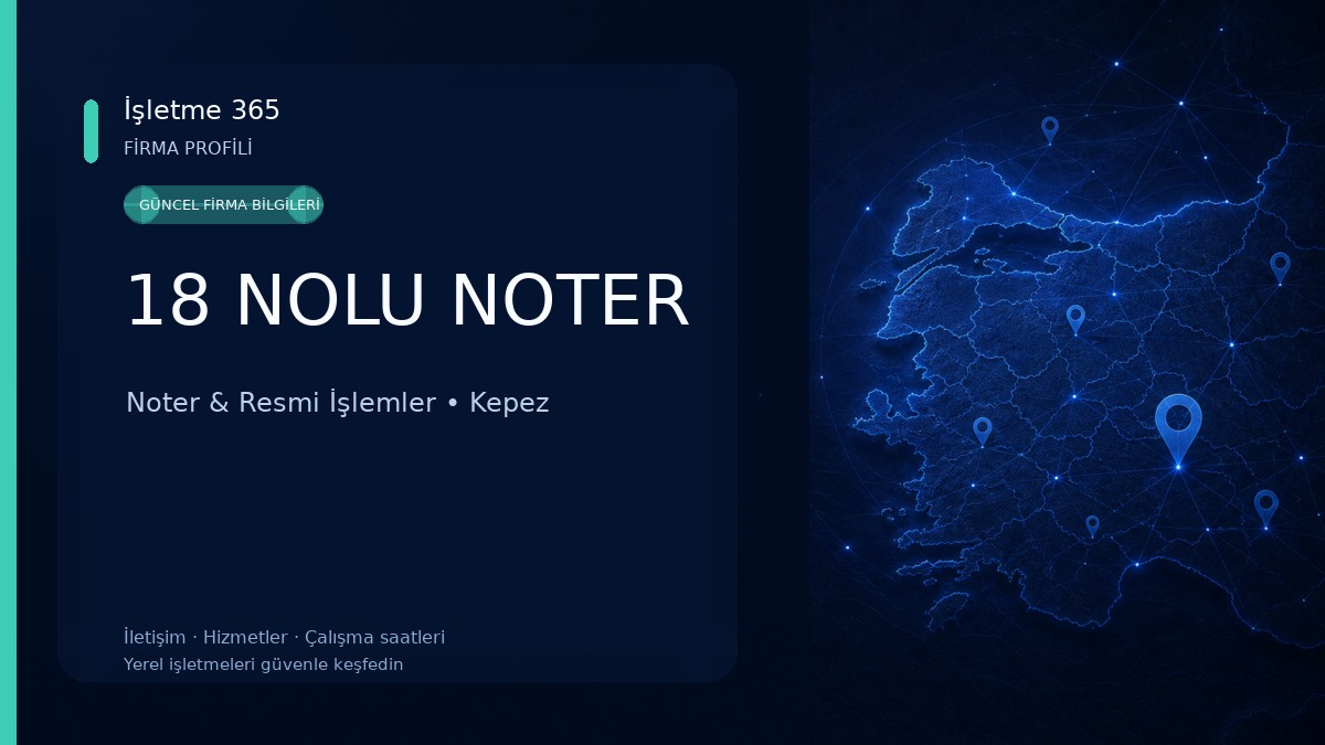 18 NOLU NOTER 