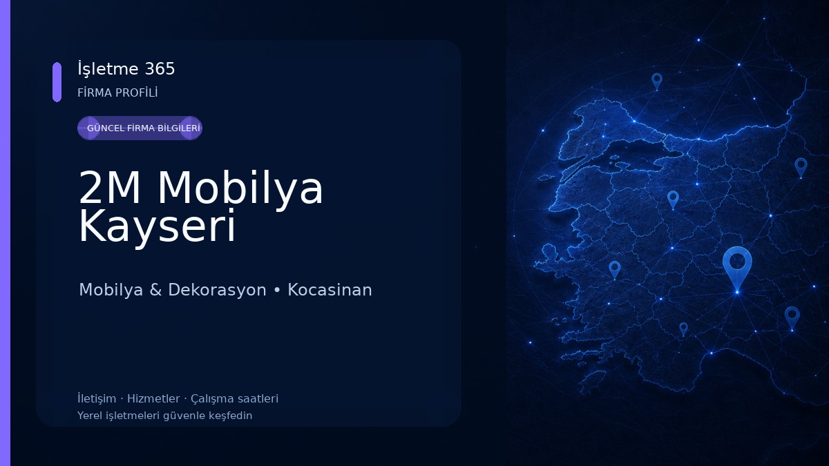 2M Mobilya Kayseri Mobilya & Dekorasyon