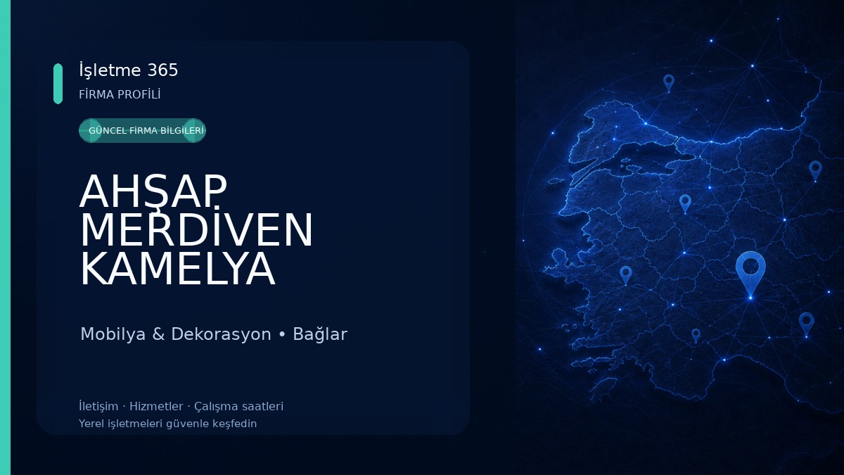 AHŞAP MERDİVEN KAMELYA