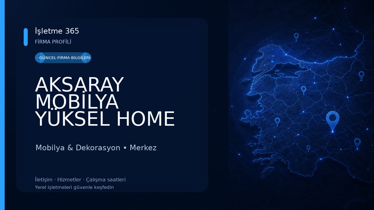 AKSARAY MOBİLYA YÜKSEL HOME