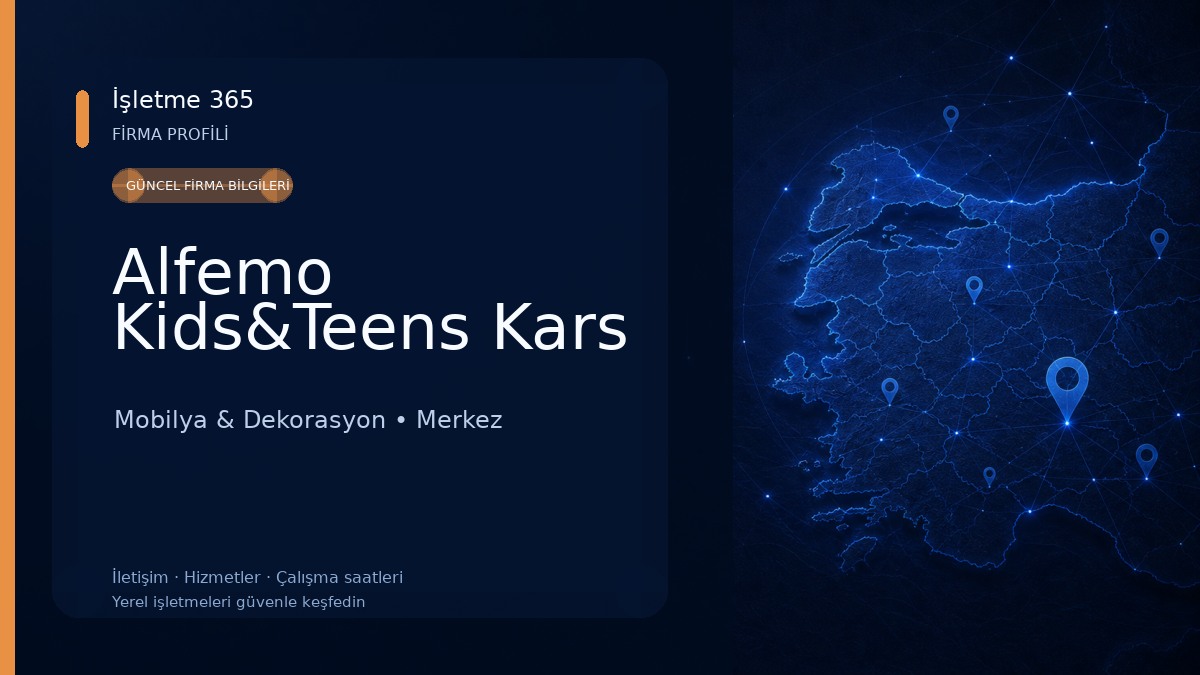Alfemo Kids&Teens Kars Mobilya & Dekorasyon