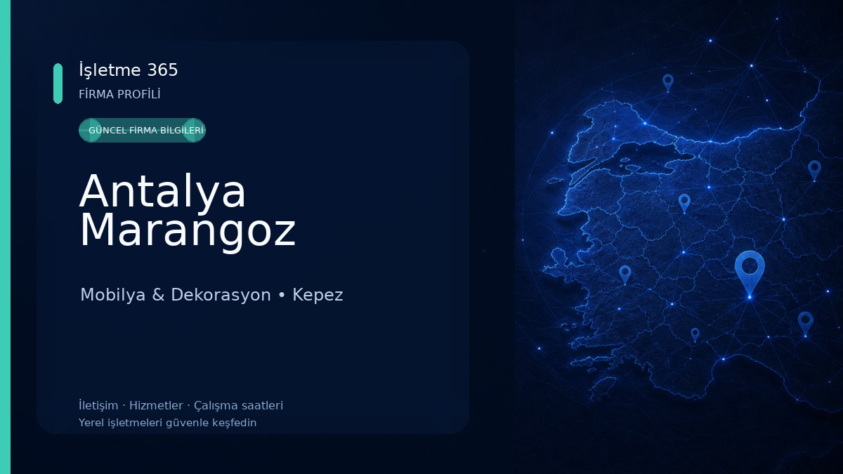 Antalya Marangoz Mobilya & Dekorasyon
