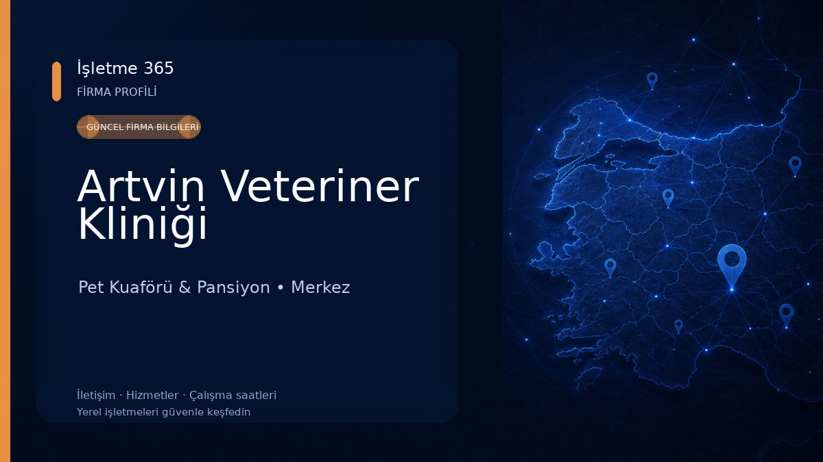 Artvin Veteriner Kliniği Pet Kuaförü & Pansiyon