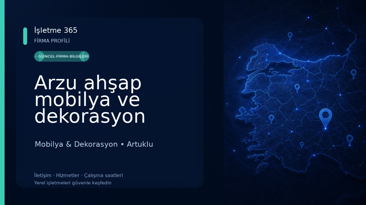Arzu ahşap mobilya ve dekorasyon