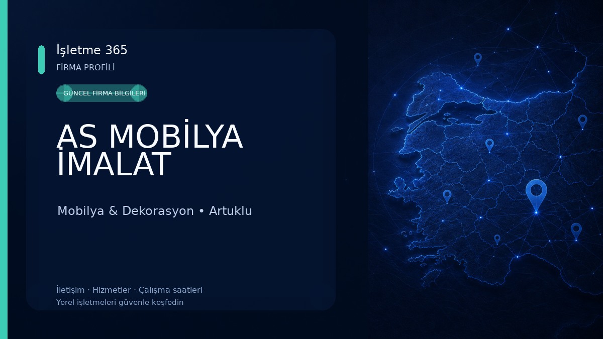 AS MOBİLYA İMALAT Mobilya & Dekorasyon