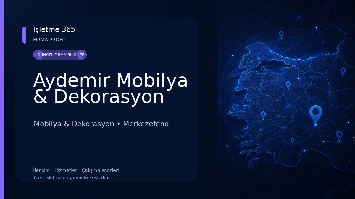 Aydemir Mobilya & Dekorasyon