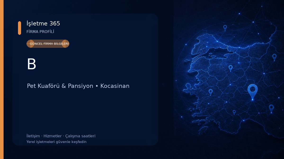 B Pet Kuaförü & Pansiyon