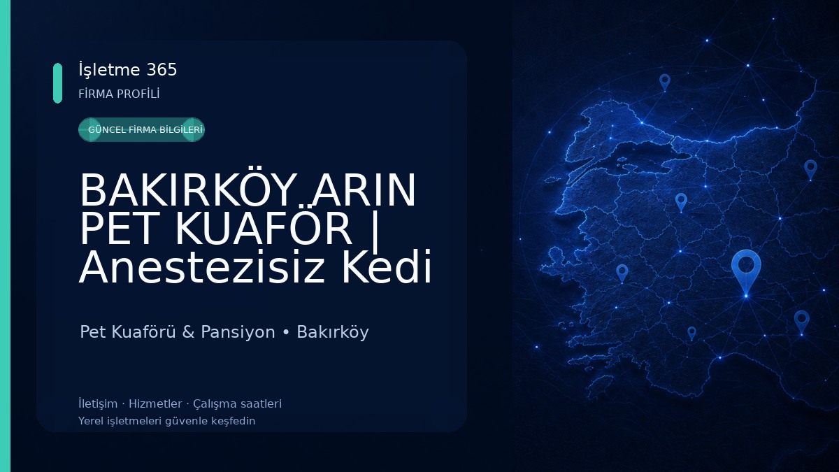 BAKIRKÖY ARIN PET KUAFÖR | Anestezisiz Kedi ve Köpek Tıraşı | Pet Kuaförü & Pansiyon