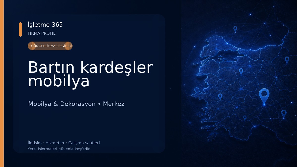 Bartın kardeşler mobilya 