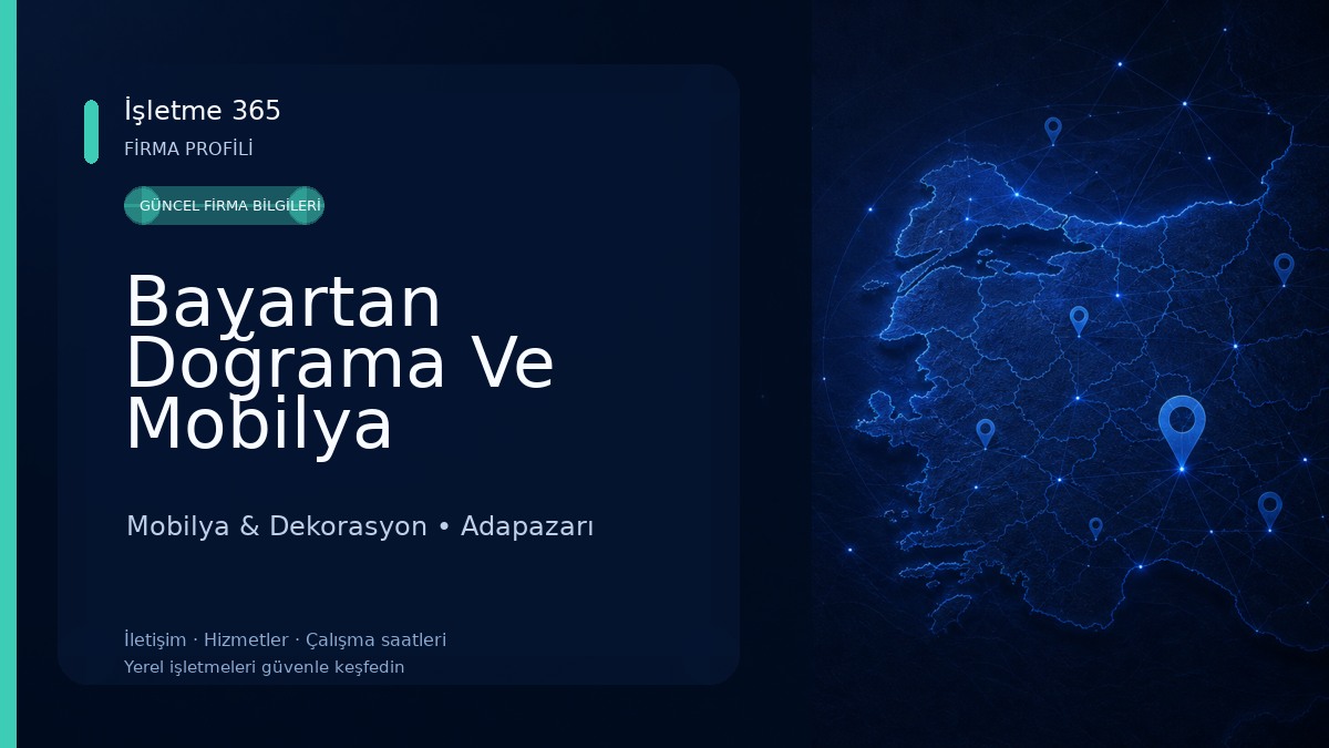 Bayartan Doğrama Ve Mobilya Dekorasyon