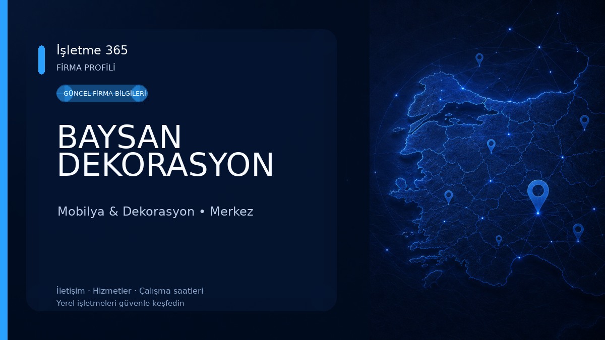 BAYSAN DEKORASYON 
