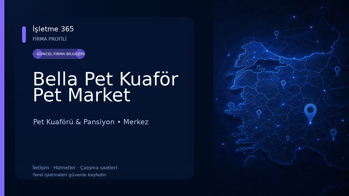 Bella Pet Kuaför Pet Market Pet Kuaförü & Pansiyon