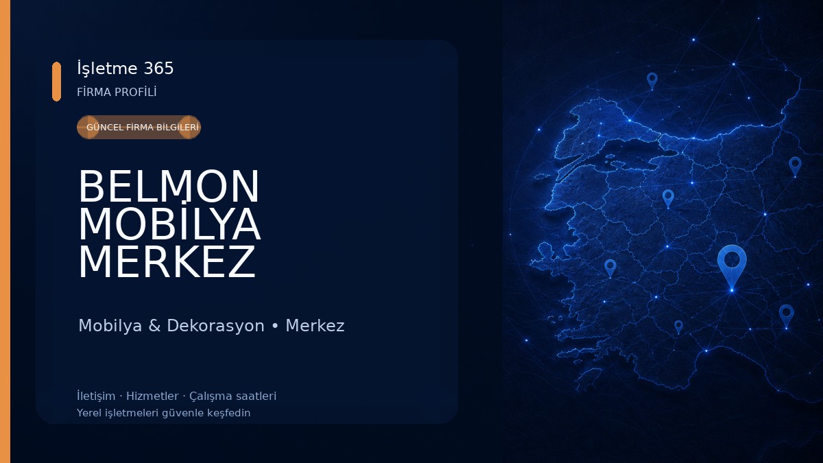 BELMON MOBİLYA MERKEZ Mobilya & Dekorasyon