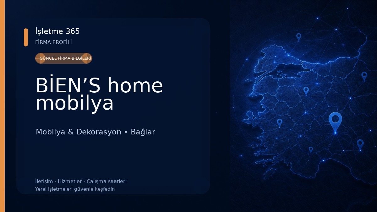 BİEN’S home mobilya