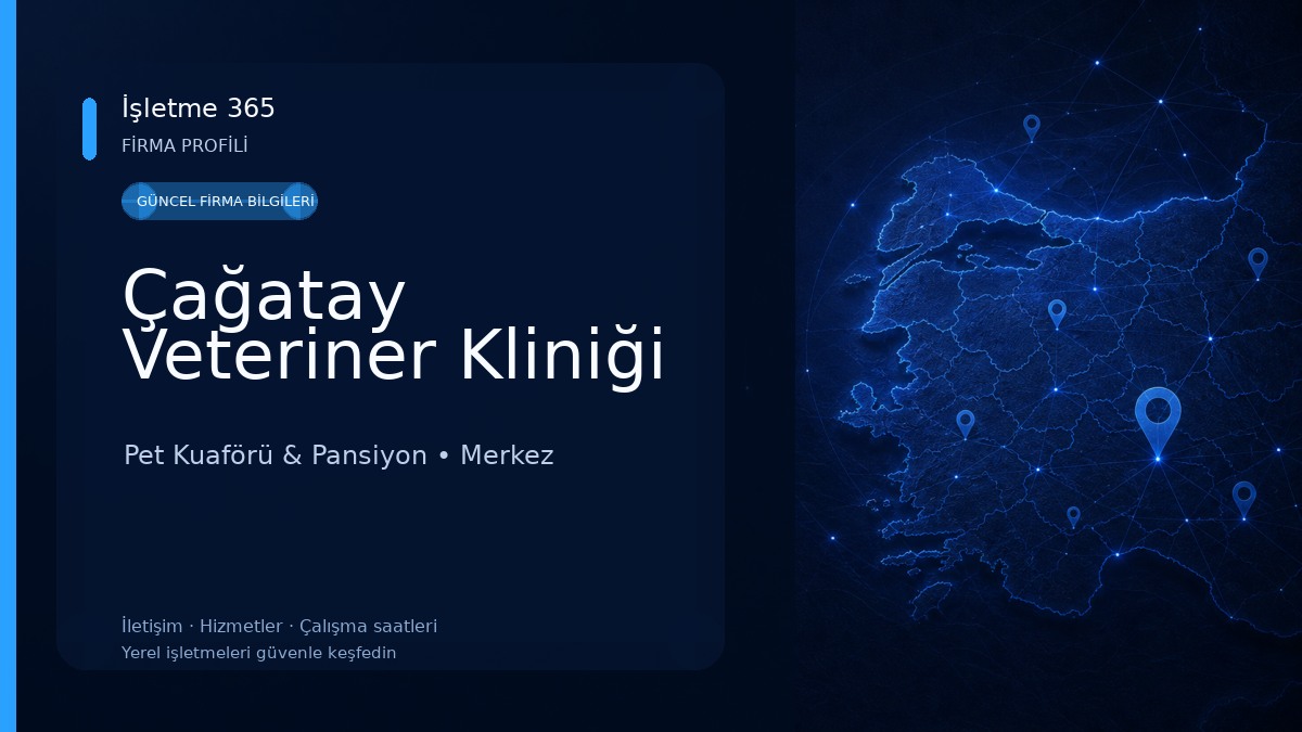 Çağatay Veteriner Kliniği 