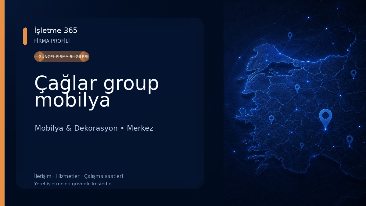Çağlar group mobilya Mobilya & Dekorasyon