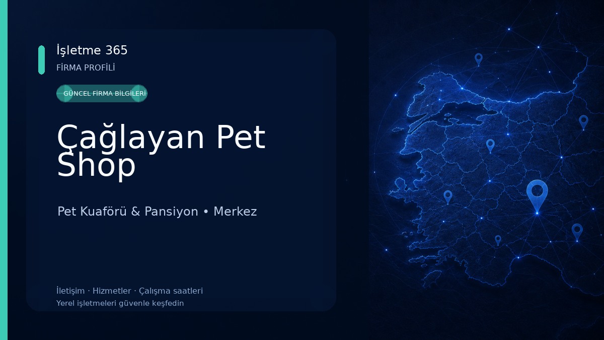 Çağlayan Pet Shop Pet Kuaförü & Pansiyon