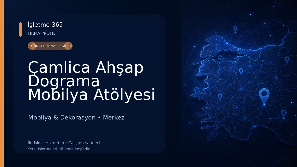 Çamlica Ahşap Dograma Mobilya Atölyesi Mobilya & Dekorasyon