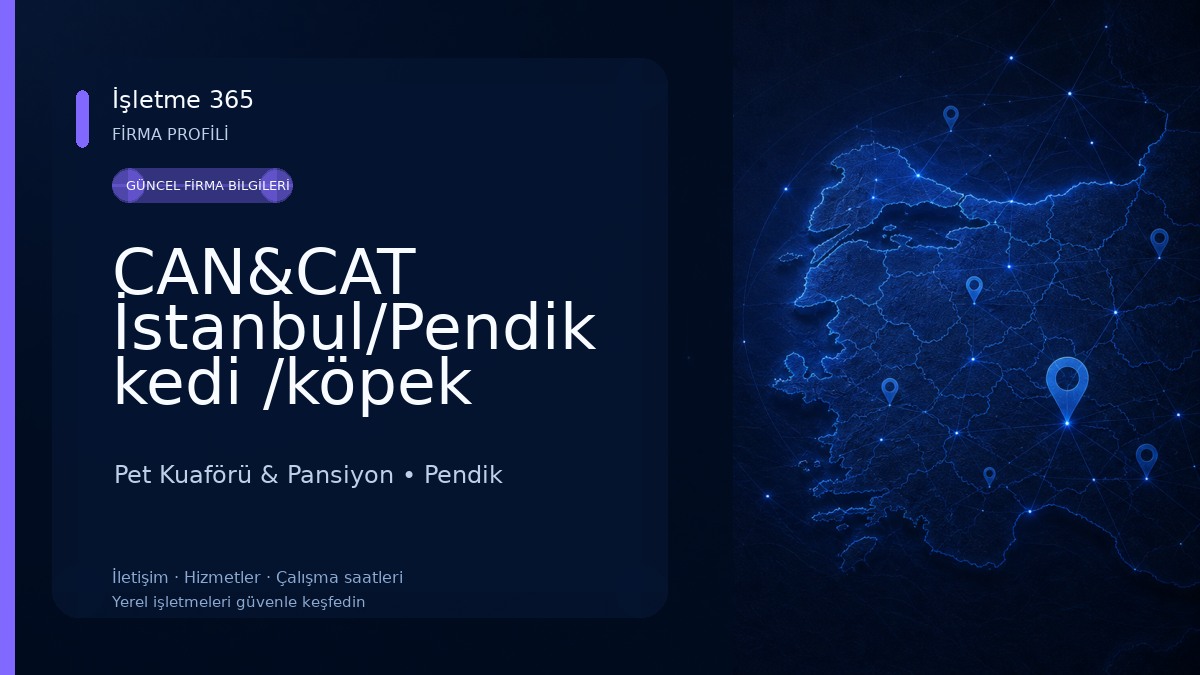 CAN&CAT İstanbul/Pendik kedi /köpek bakım hiz.pansiyonu/oteli ve kuaför hizmetleri(İSTANBUL/PENDİK) Pet Kuaförü & Pansiyon