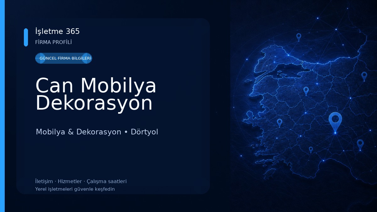 Can Mobilya Dekorasyon Mobilya & Dekorasyon