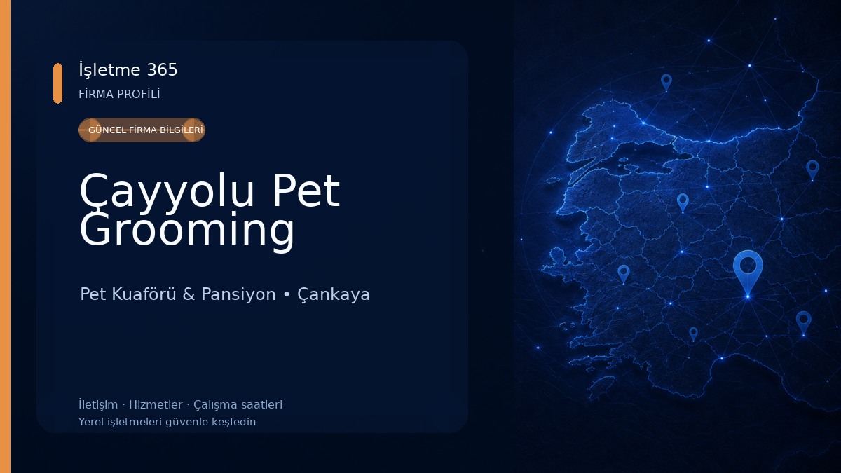 Çayyolu Pet Grooming