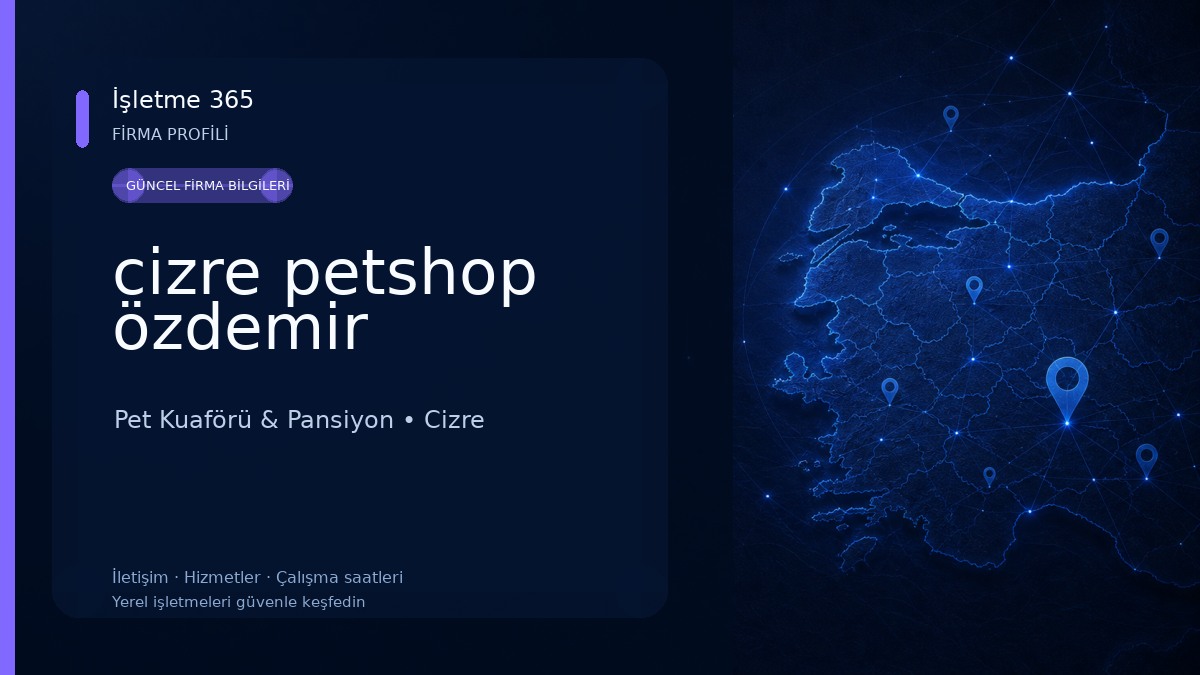 cizre petshop özdemir 