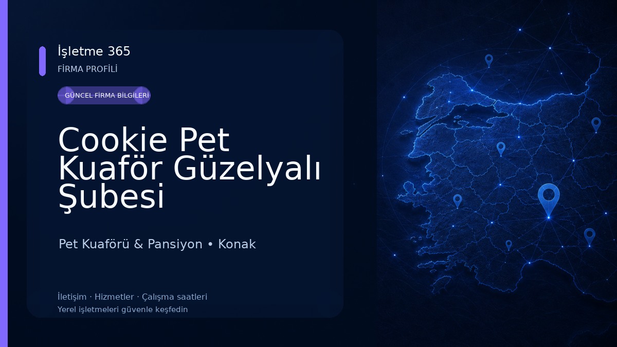 Cookie Pet Kuaför Güzelyalı Şubesi Pet Kuaförü & Pansiyon