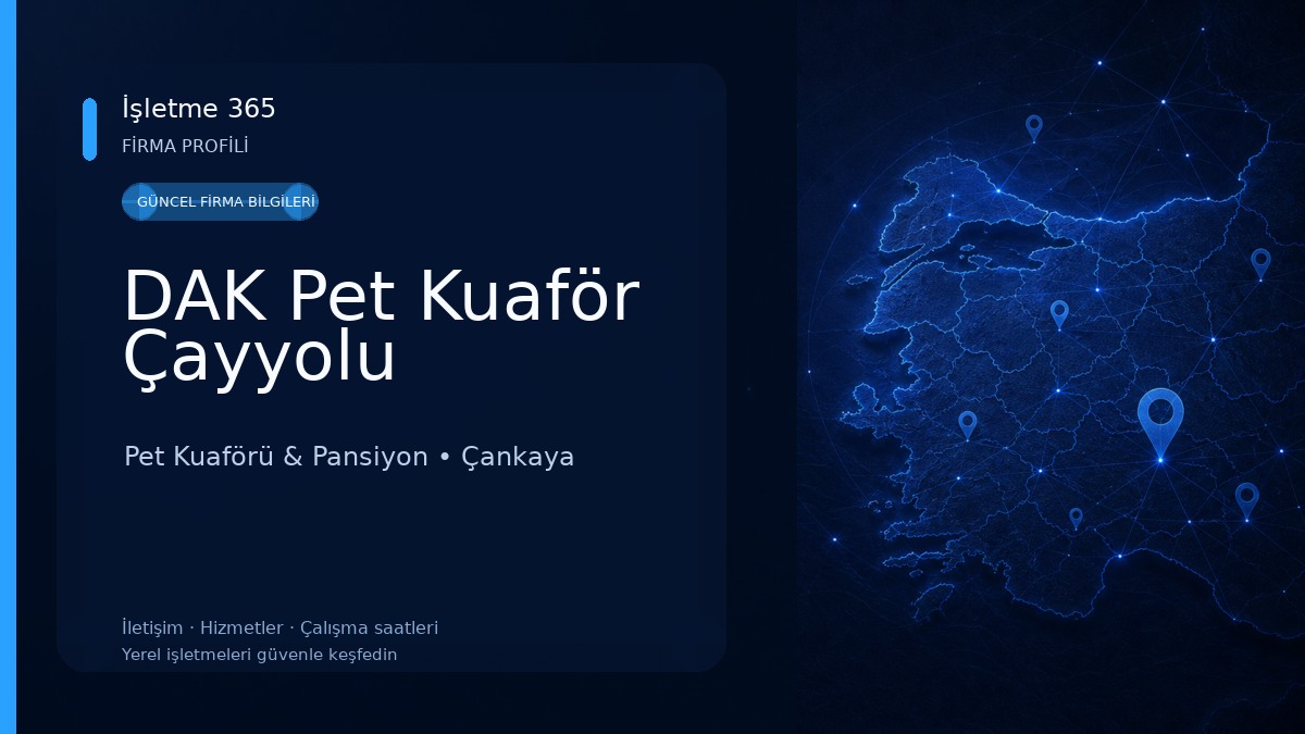 DAK Pet Kuaför Çayyolu Pet Kuaförü & Pansiyon