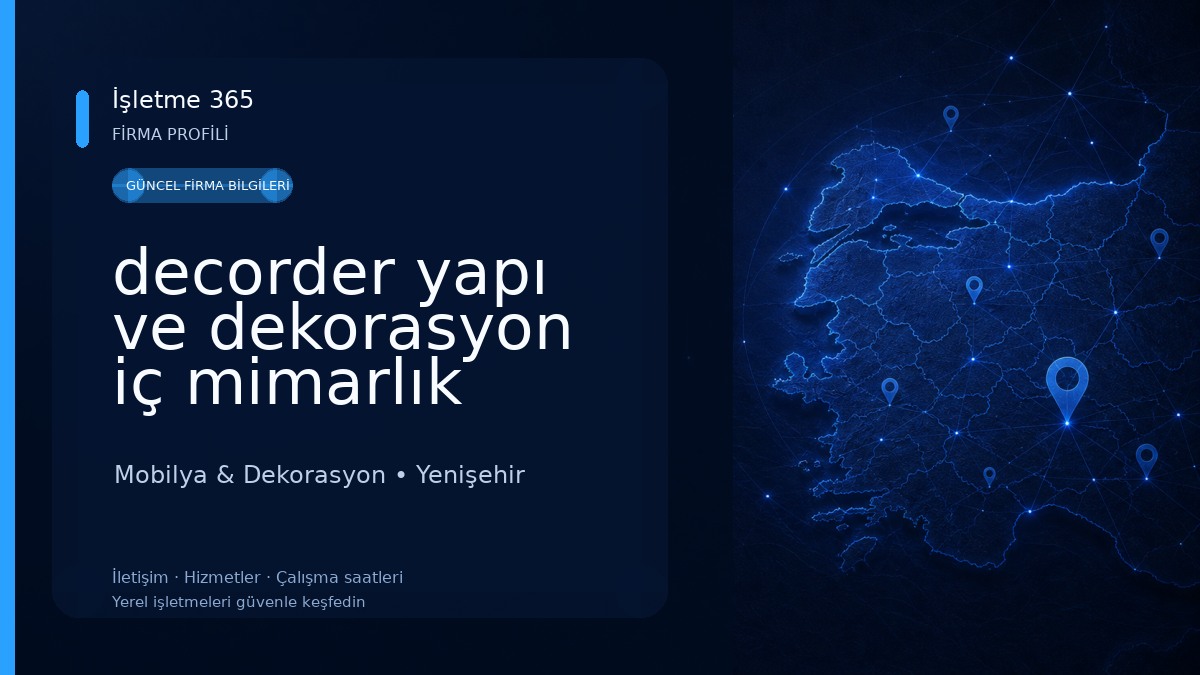 decorder yapı ve dekorasyon iç mimarlık Mobilya & Dekorasyon