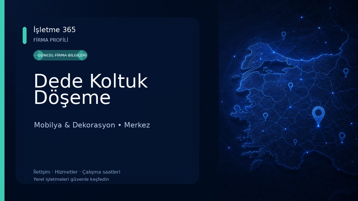 Dede Koltuk Döşeme