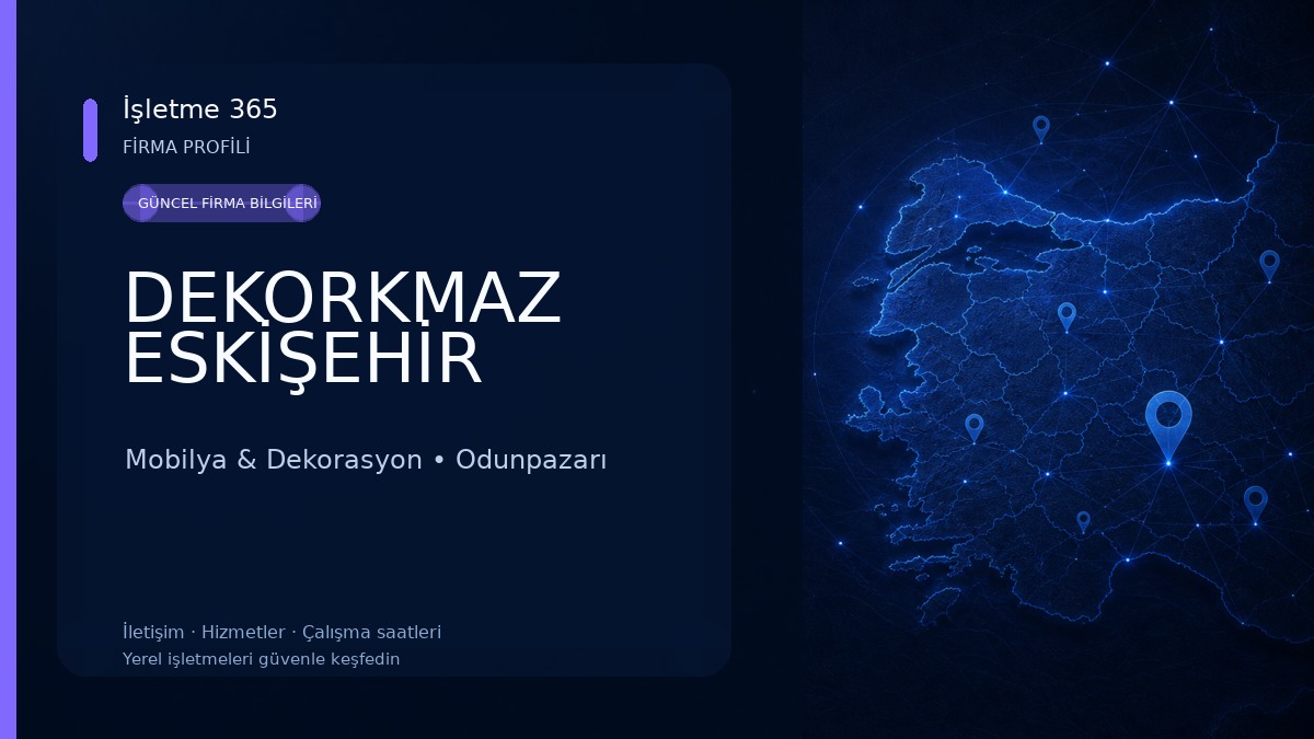 DEKORKMAZ ESKİŞEHİR Mobilya & Dekorasyon