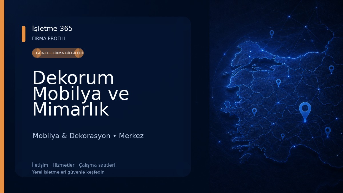 Dekorum Mobilya ve Mimarlık