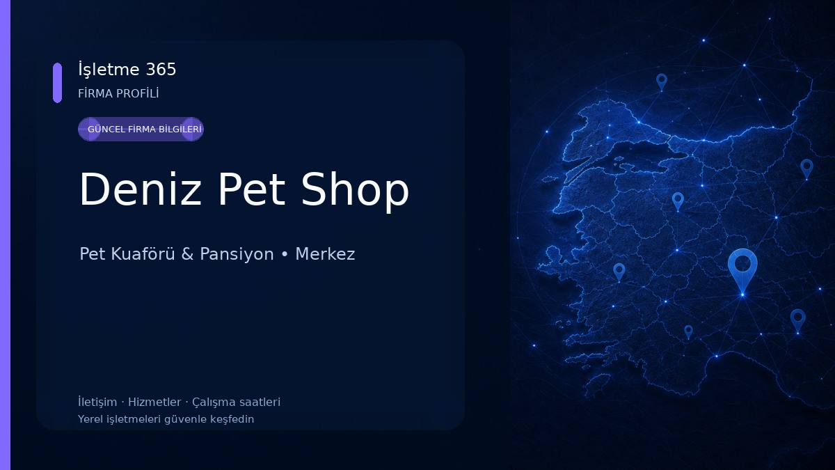 Deniz Pet Shop Pet Kuaförü & Pansiyon