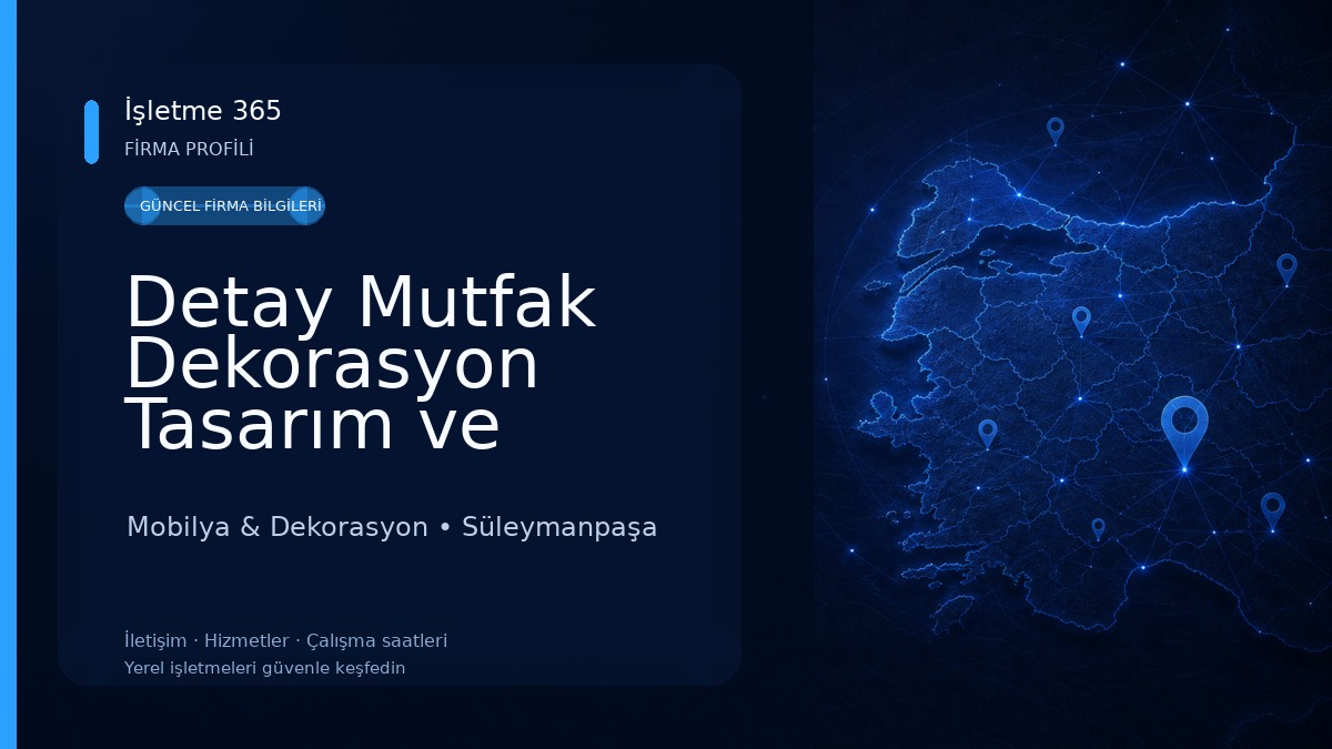 Detay Mutfak Dekorasyon Tasarım ve İnşaat
