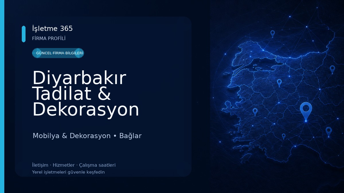 Diyarbakır Tadilat & Dekorasyon Mobilya & Dekorasyon