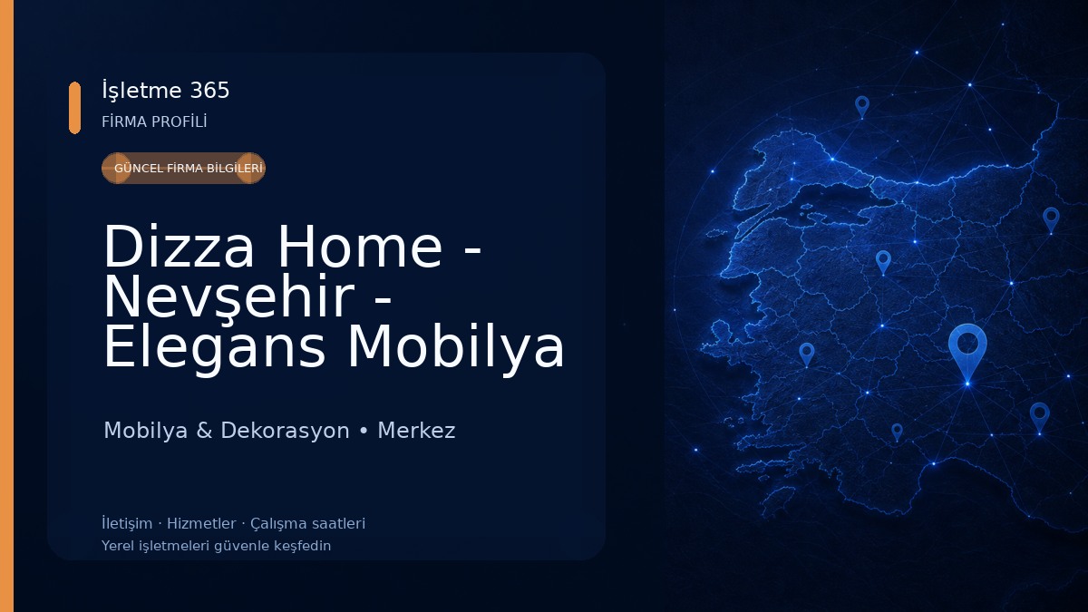 Dizza Home - Nevşehir - Elegans Mobilya Mobilya & Dekorasyon