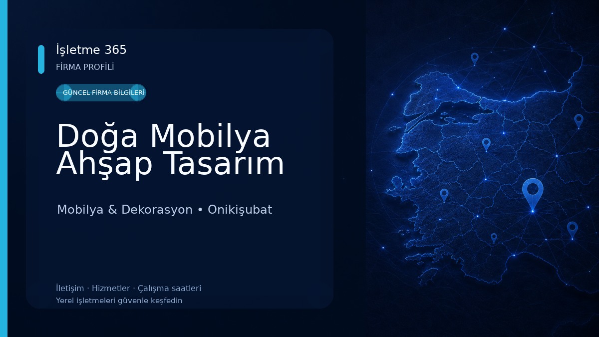 Doğa Mobilya Ahşap Tasarım