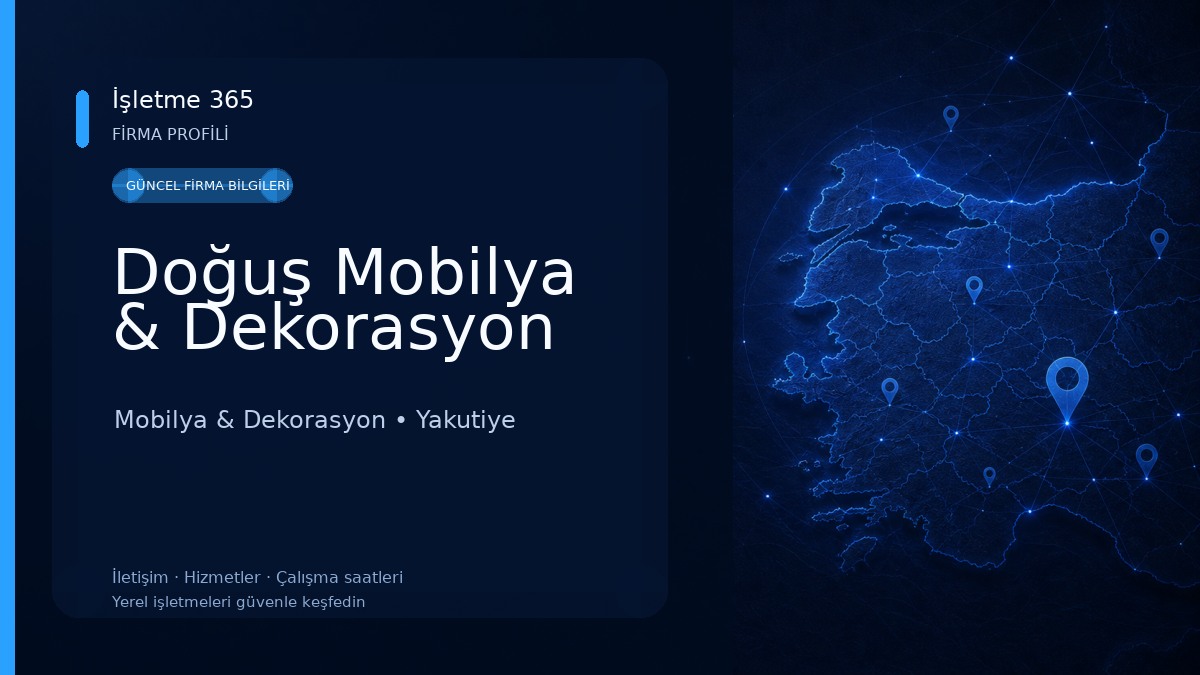 Doğuş Mobilya & Dekorasyon