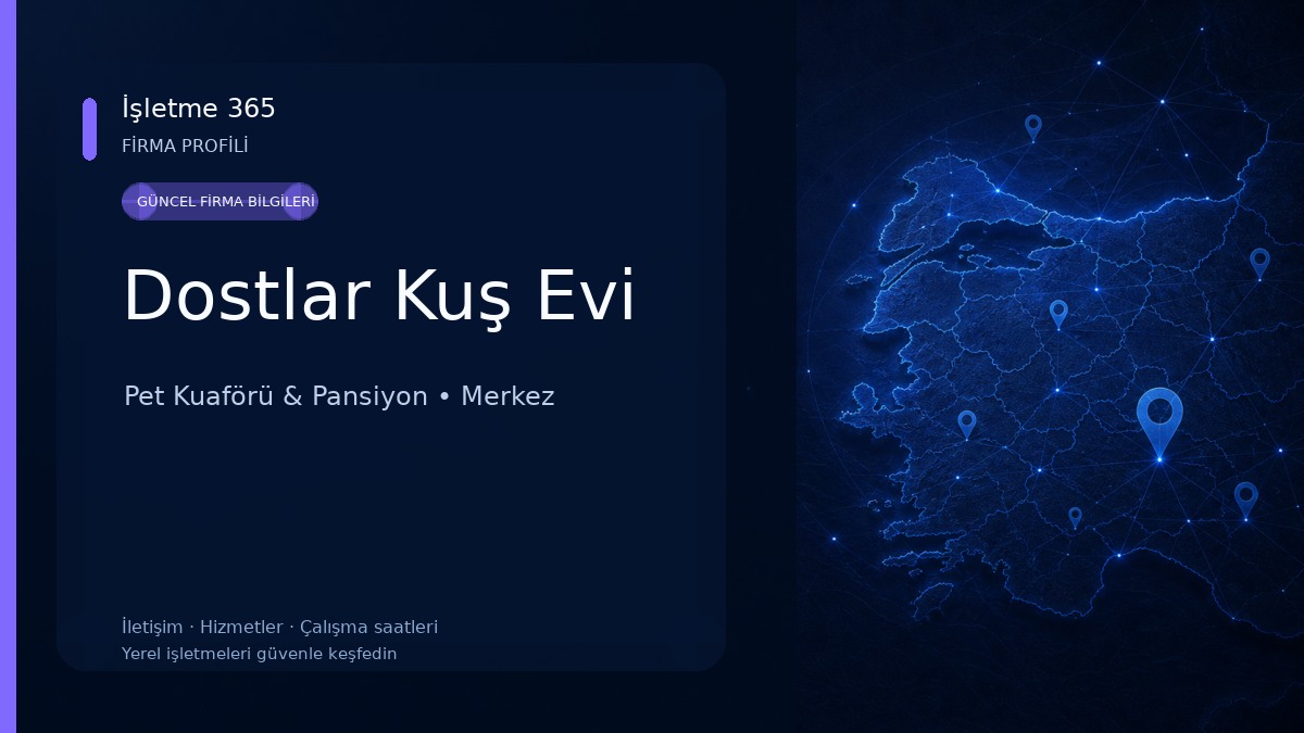 Dostlar Kuş Evi Pet Kuaförü & Pansiyon