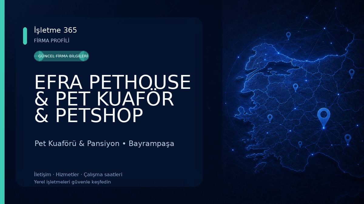 EFRA PETHOUSE & PET KUAFÖR & PETSHOP