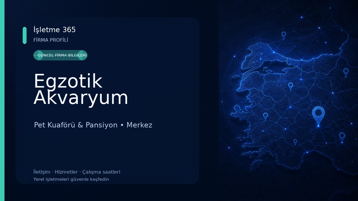 Egzotik Akvaryum 
