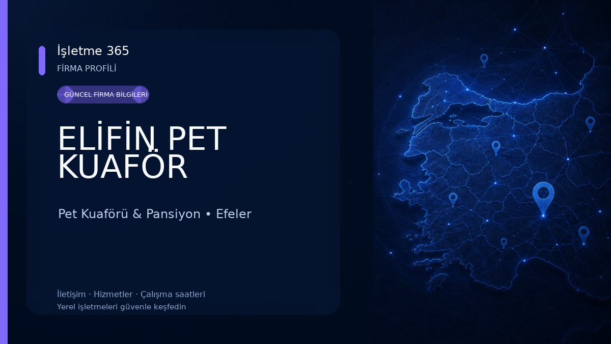 ELİFİN PET KUAFÖR Pet Kuaförü & Pansiyon