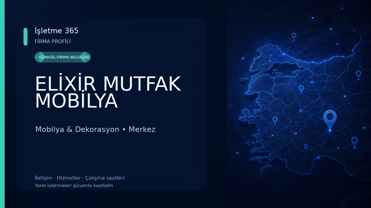 ELİXİR MUTFAK MOBİLYA 