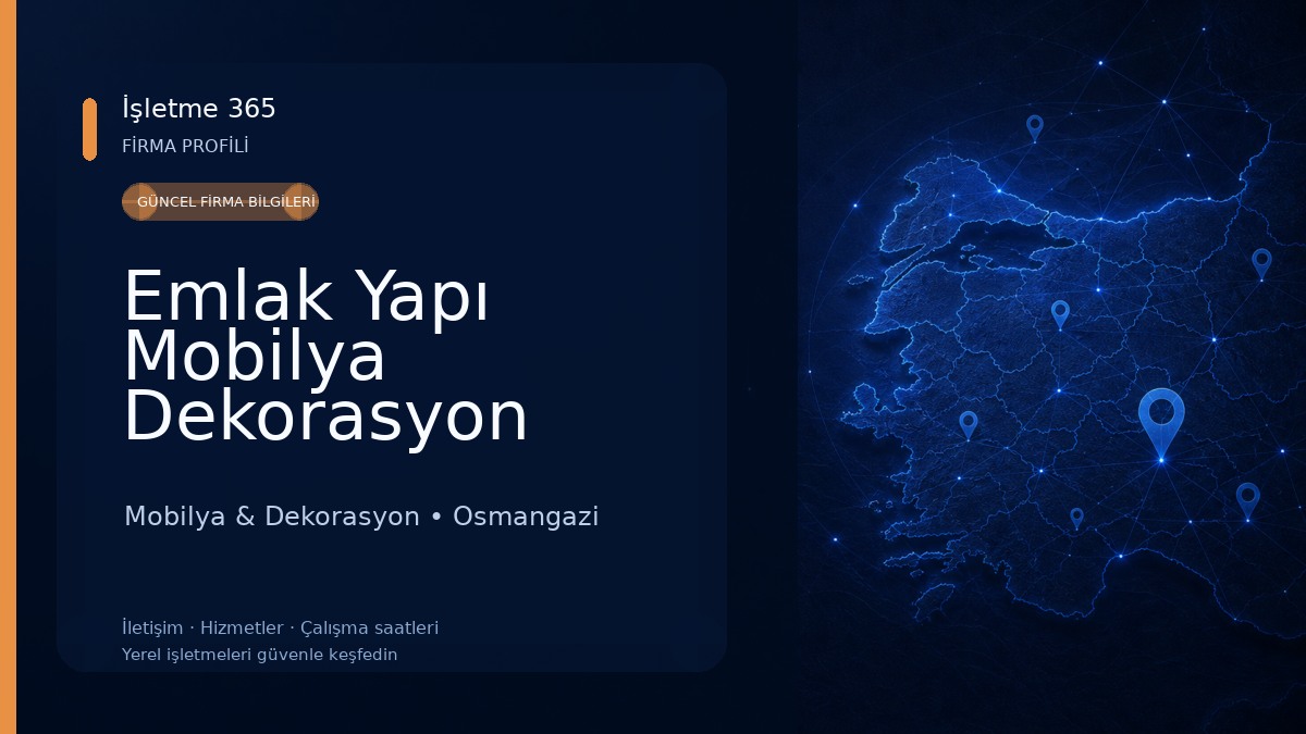 Emlak Yapı Mobilya Dekorasyon Mobilya & Dekorasyon