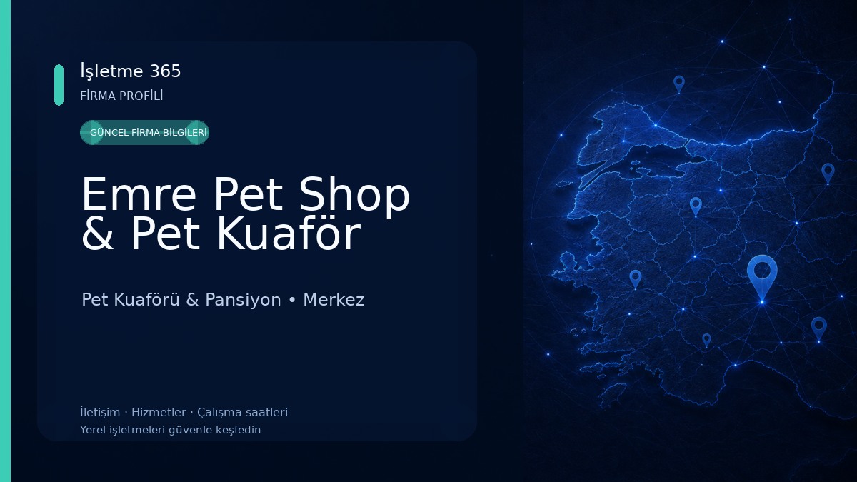 Emre Pet Shop & Pet Kuaför 