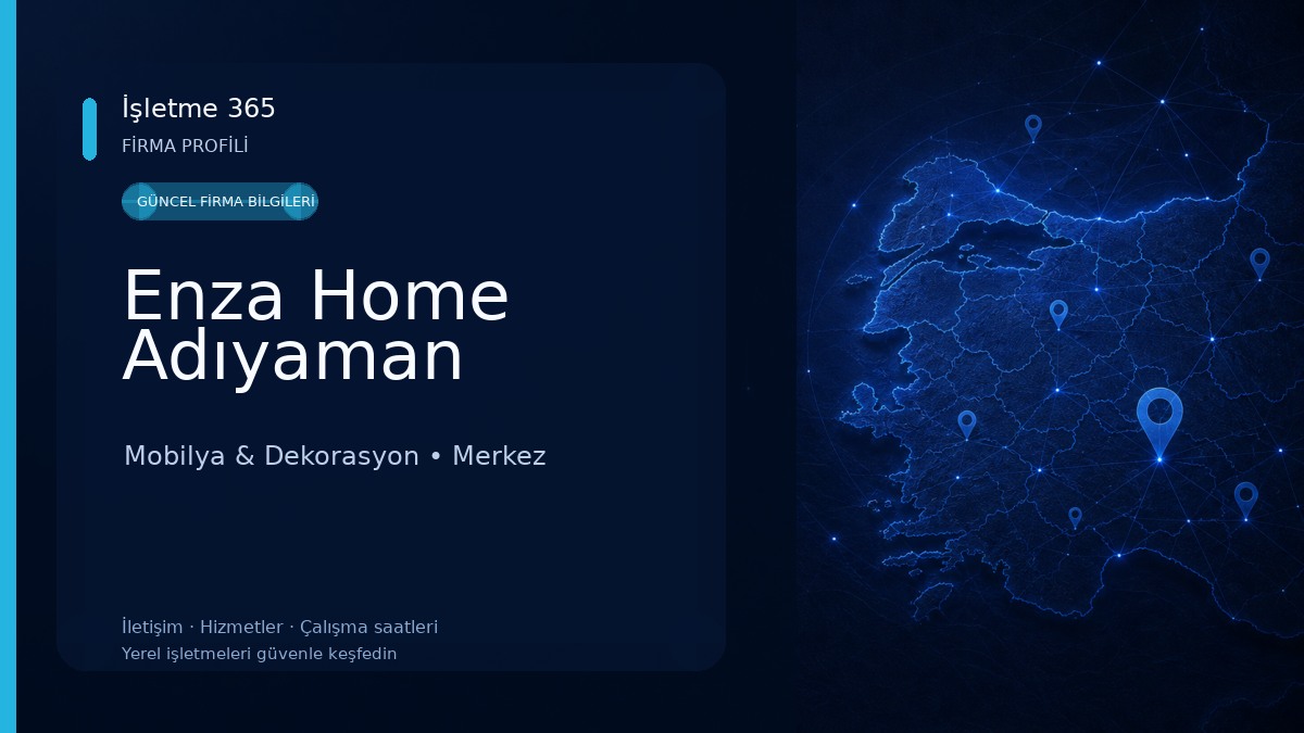 Enza Home Adıyaman 