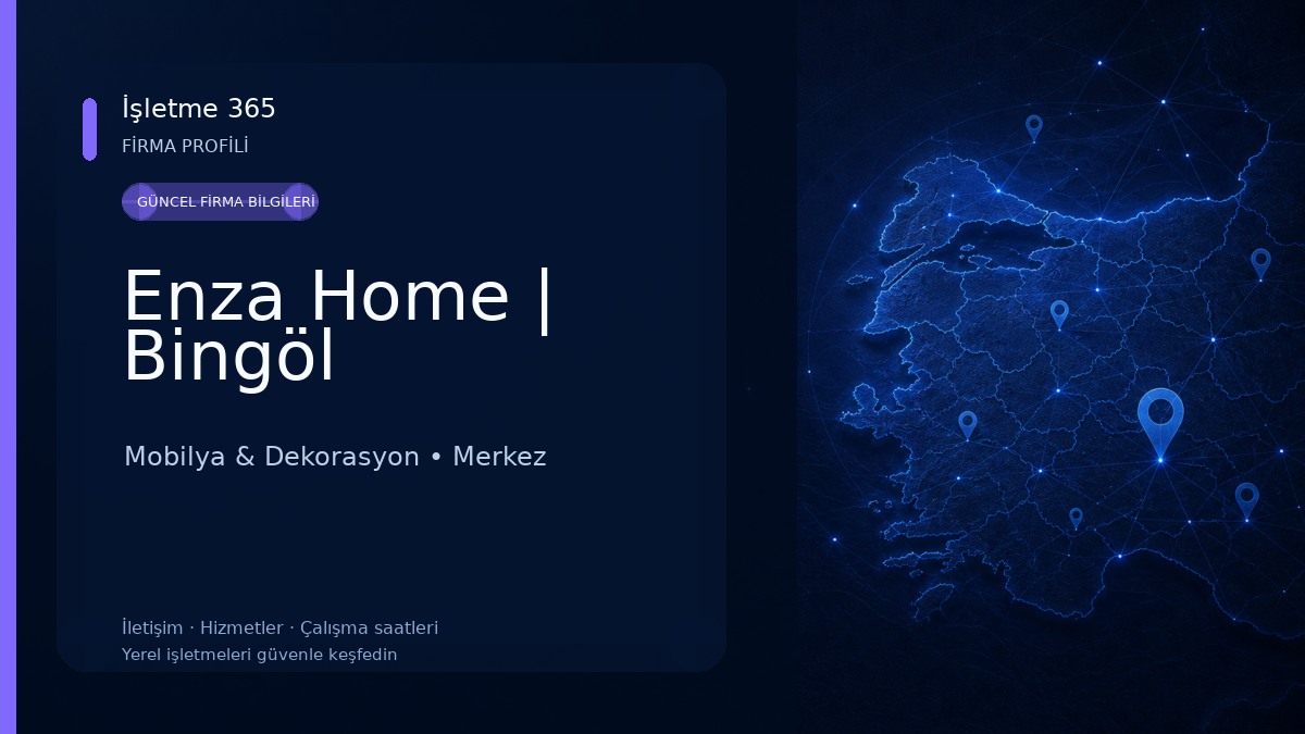 Enza Home | Bingöl Mobilya & Dekorasyon