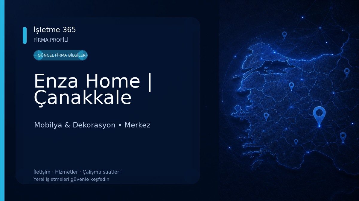 Enza Home | Çanakkale