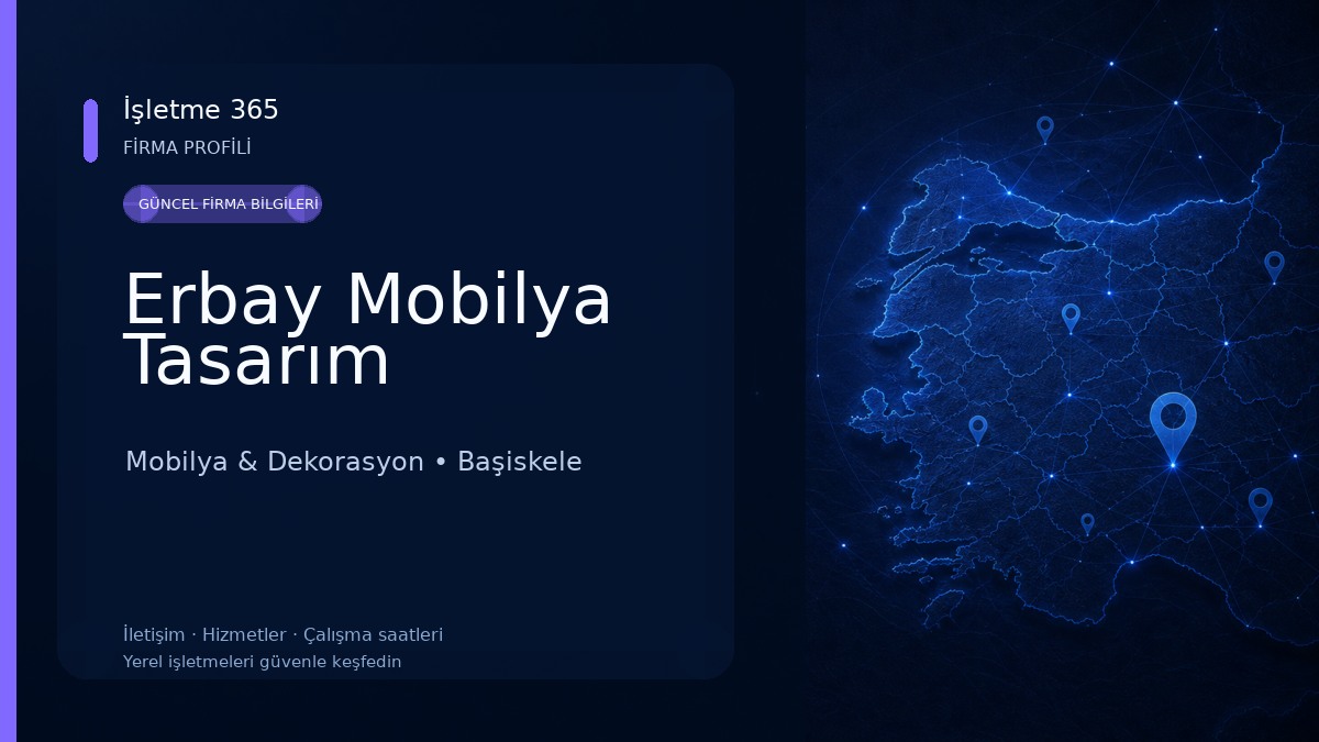 Erbay Mobilya Tasarım 