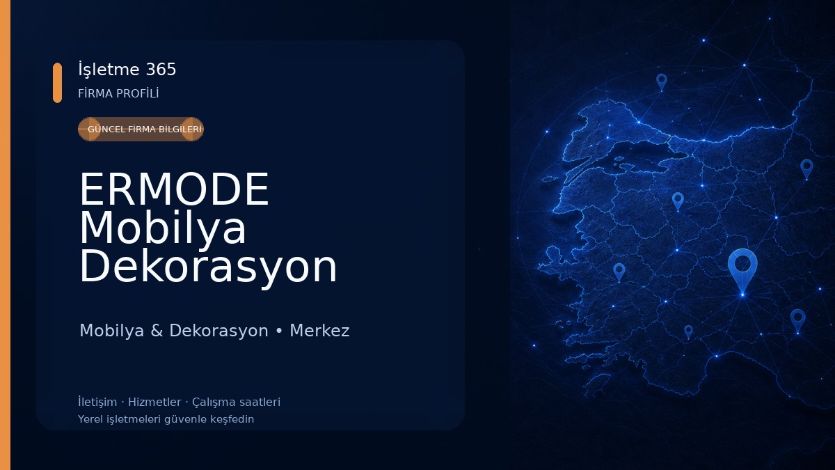 ERMODE Mobilya Dekorasyon Mobilya & Dekorasyon
